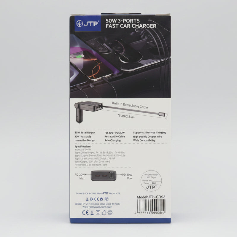 Power Every Drive with 50W Fast Charging Z83