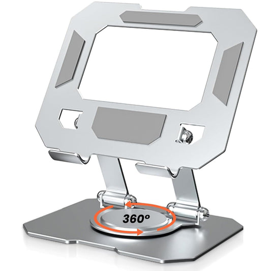 Aluminium Tablet Stand Holder with 360° Rotating Base TR778
