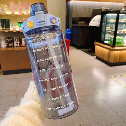 Set of 3 Transparent Water Bottle TR1546