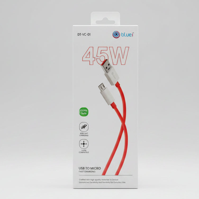 Bluei 45W Fast Charging Micro USB Cable Z911