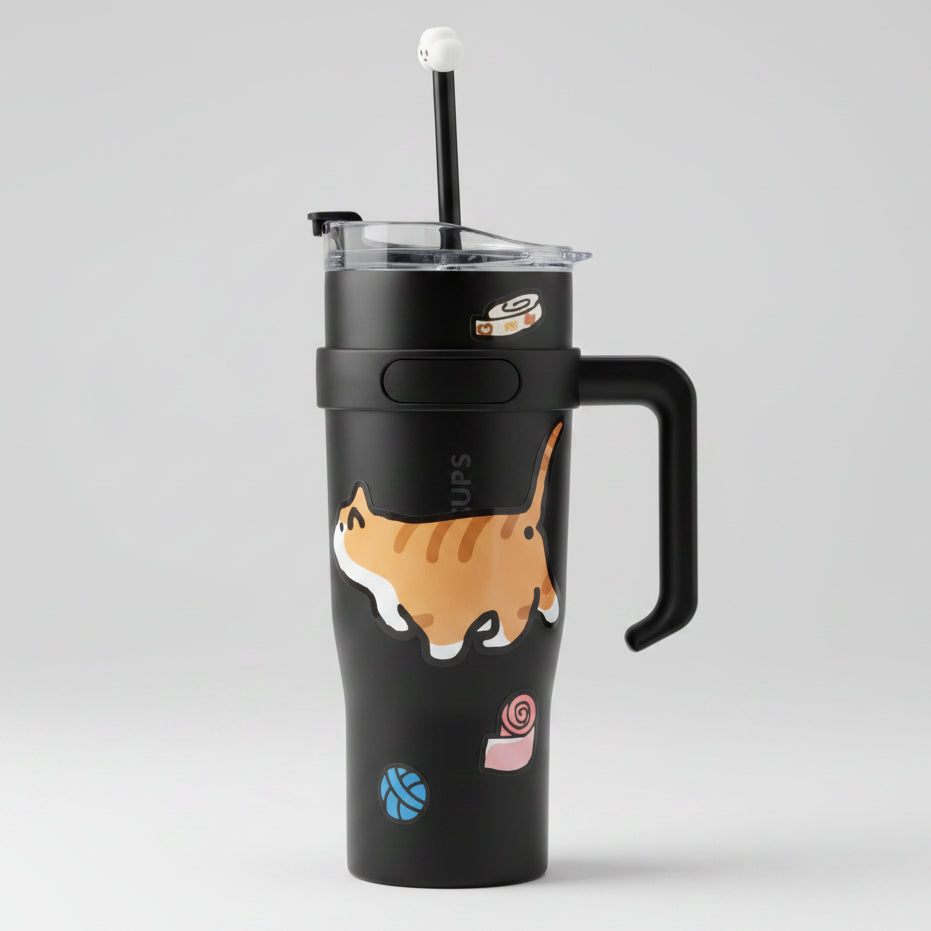 1200 ML Doodle Stainless Steel Cup TR543