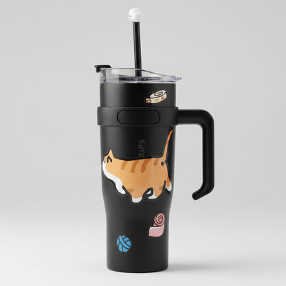 1200 ML Doodle Stainless Steel Cup TR543