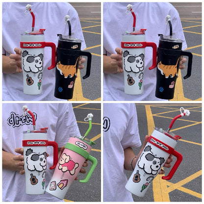 1200 ML Doodle Stainless Steel Cup TR543