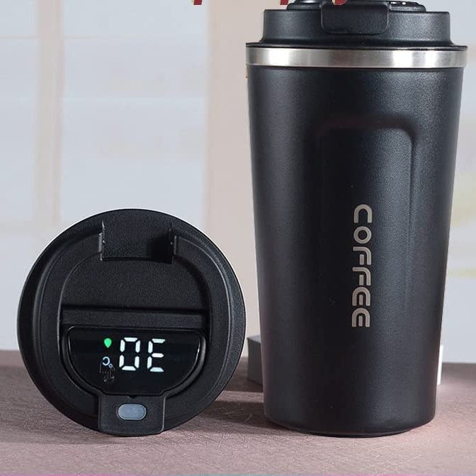 Vacuum Insulated Coffee Mug with Temperature Display-380 ML TR5865