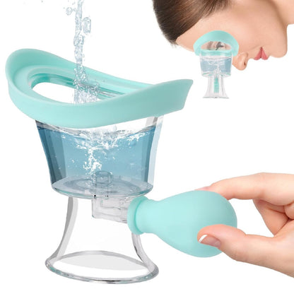 Portable Silicone Manual Air Pressure Eye Wash Cup TR1117