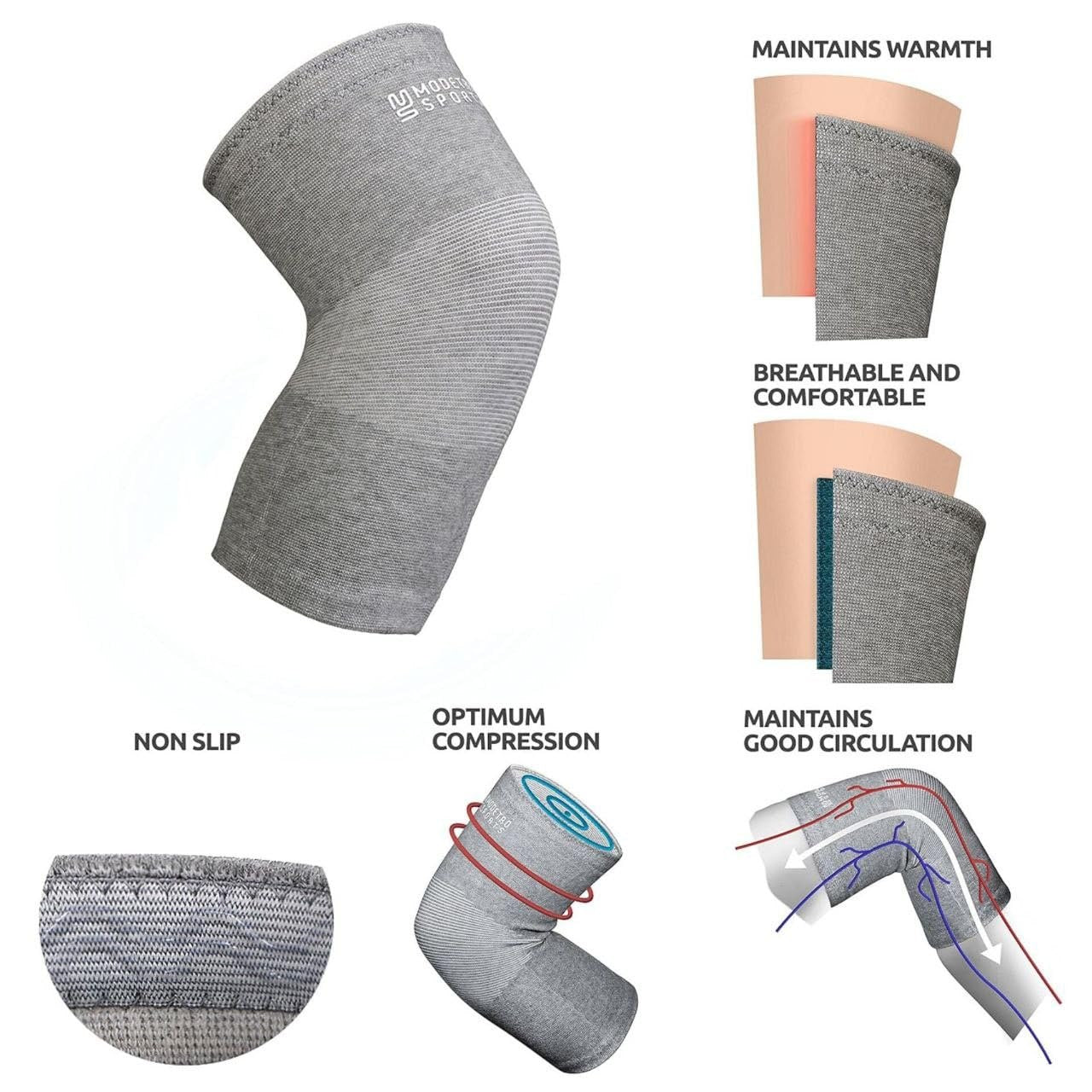 Bamboo Knee Cap for Women & Men TR00