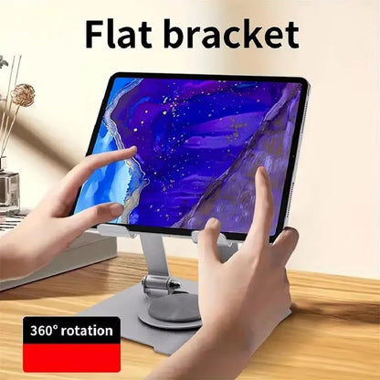 Aluminium Tablet Stand Holder with 360° Rotating Base TR778