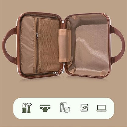 Mini Hard Shell Travel Luggage Makeup Vanity Case TR9656