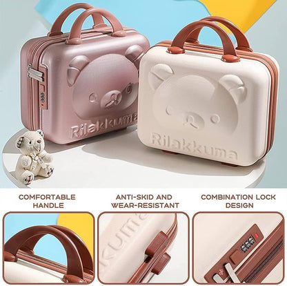 Mini Hard Shell Travel Luggage Makeup Vanity Case TR9656