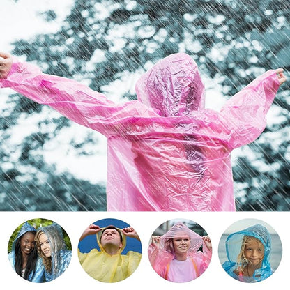 Ball Rain Card Universal Disposable Raincoat 2PC TR01