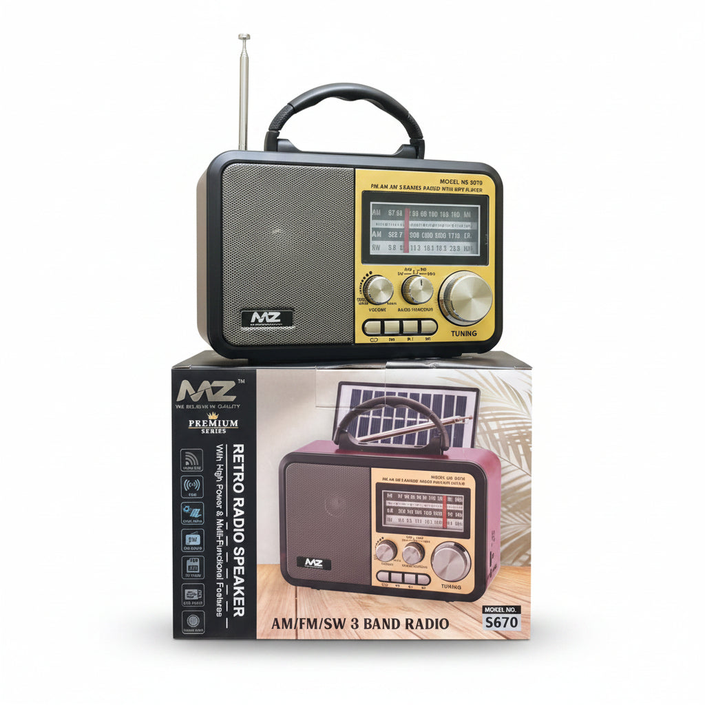 MZ Retro Radio Speaker S670