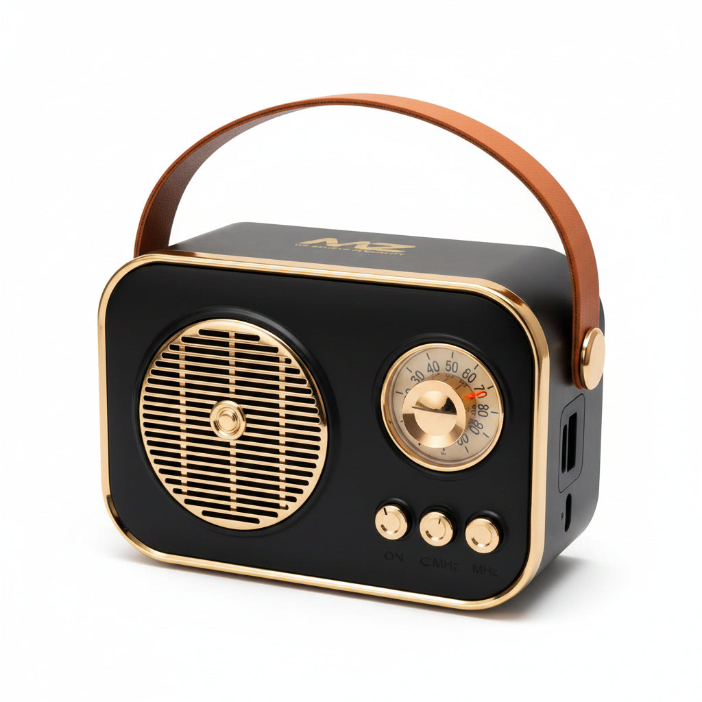 Vintage Bluetooth Wireless Speaker M209