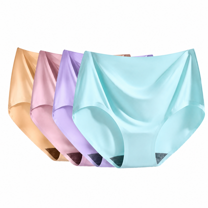 Women's Seamless Underwear for Women (Multicolor) (Pack of 4) DS105947
