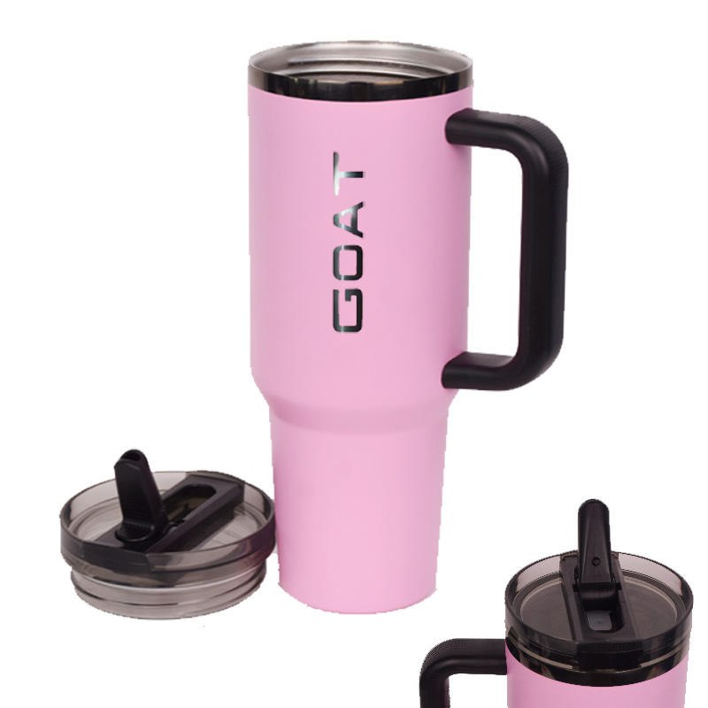 Messi Goat Pink & Black Tumbler TR314