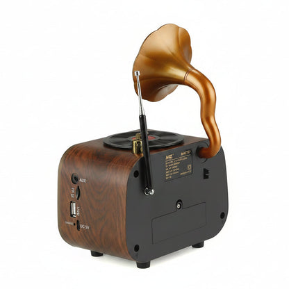 Classic Gramophone & Retro Radio Vintage Wireless Speaker CL68