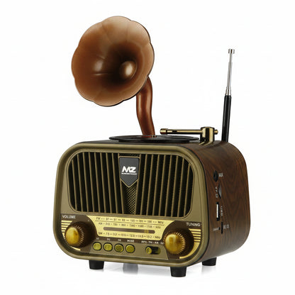 Classic Gramophone & Retro Radio Vintage Wireless Speaker CL68
