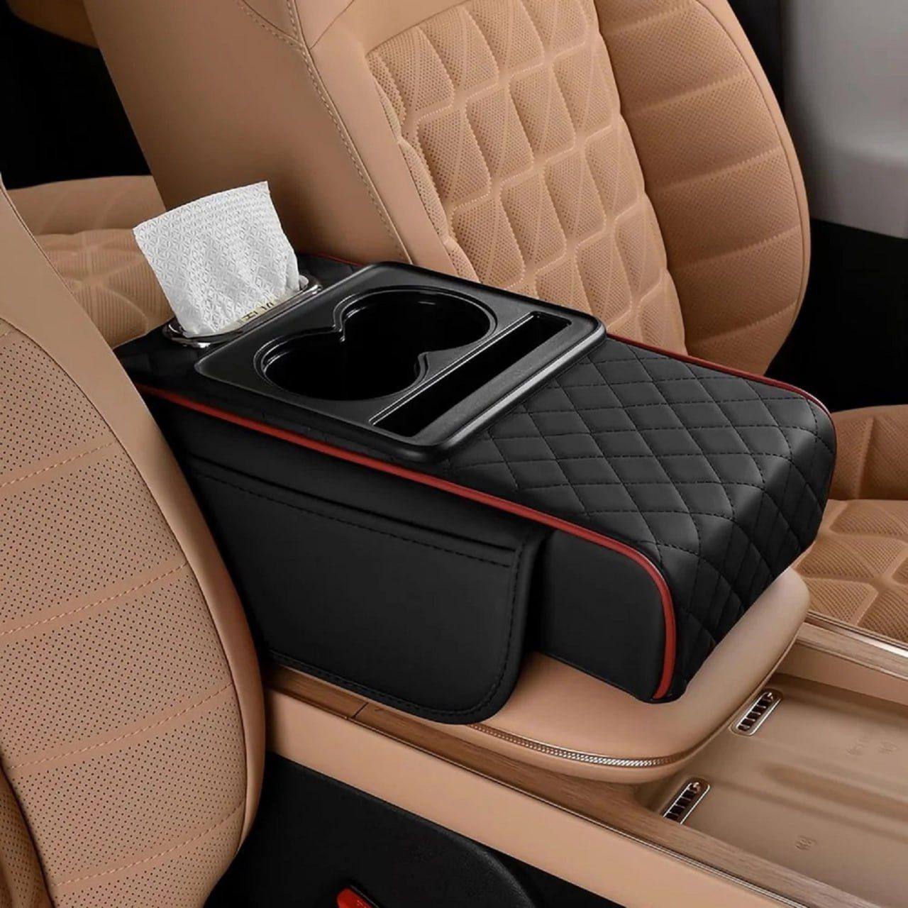 5 In 1 Car Arm Rest Cushion With Cup Holder TR01