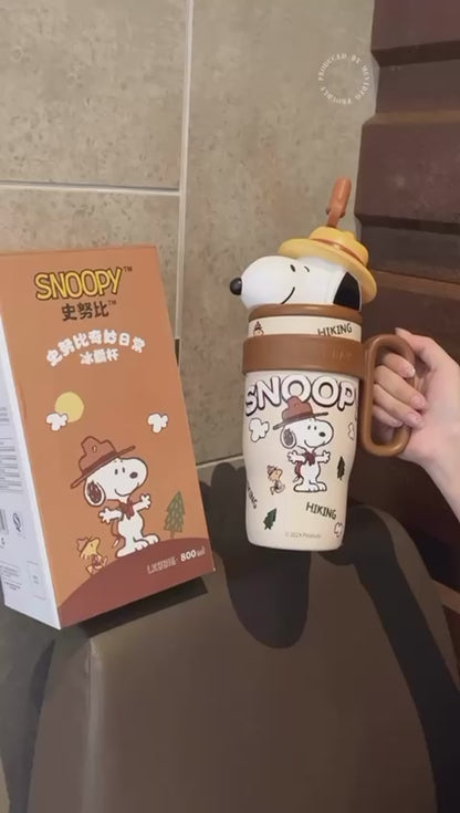 Heavy Quality Snoopy Dog Stainless Steel Tumbler TR221