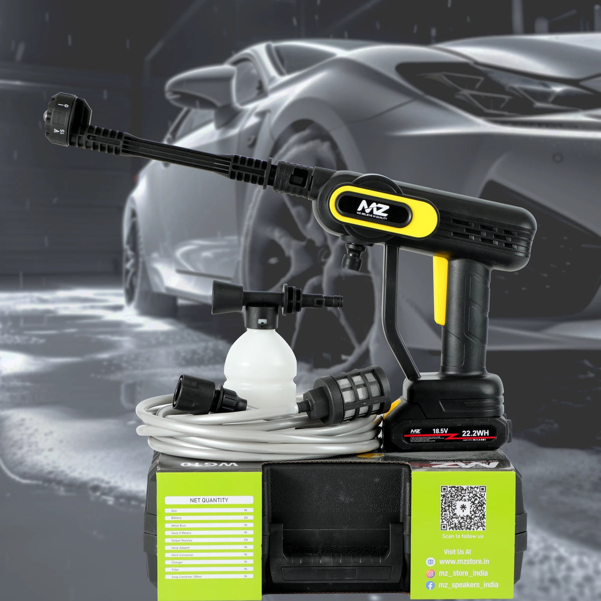 48V Cordless Portable Spray Gun WG10